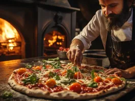 Descubre las técnicas de los maestros pizzeros en este viaje culinario.