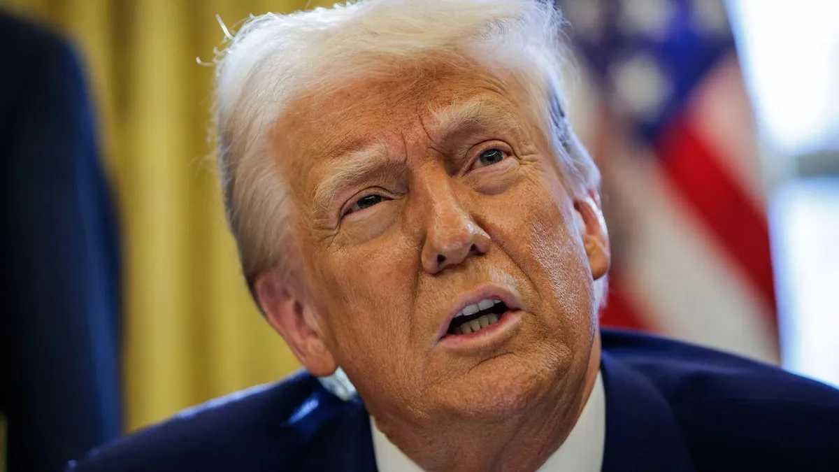 Donald Trump envía un mensaje contundente a migrantes en San Valentín.