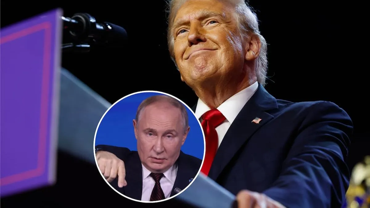 Trump afirma haber discutido con Putin el fin de la guerra en Ucrania.