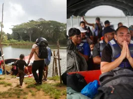 Venezolanos regresan a su país