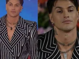 Nicolás Solabarrieta sorprende con un traje inspirado en un famoso trago en Viña.