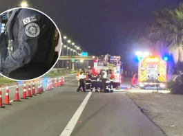 Trágico accidente en Illapel cobra la vida de un gendarme en servicio.