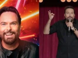 George Harris: el comediante venezolano que brilló en la primera noche del festival.