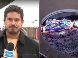 Gino Costa denuncia en vivo la insólita prohibición a la prensa en el Festival de Viña.