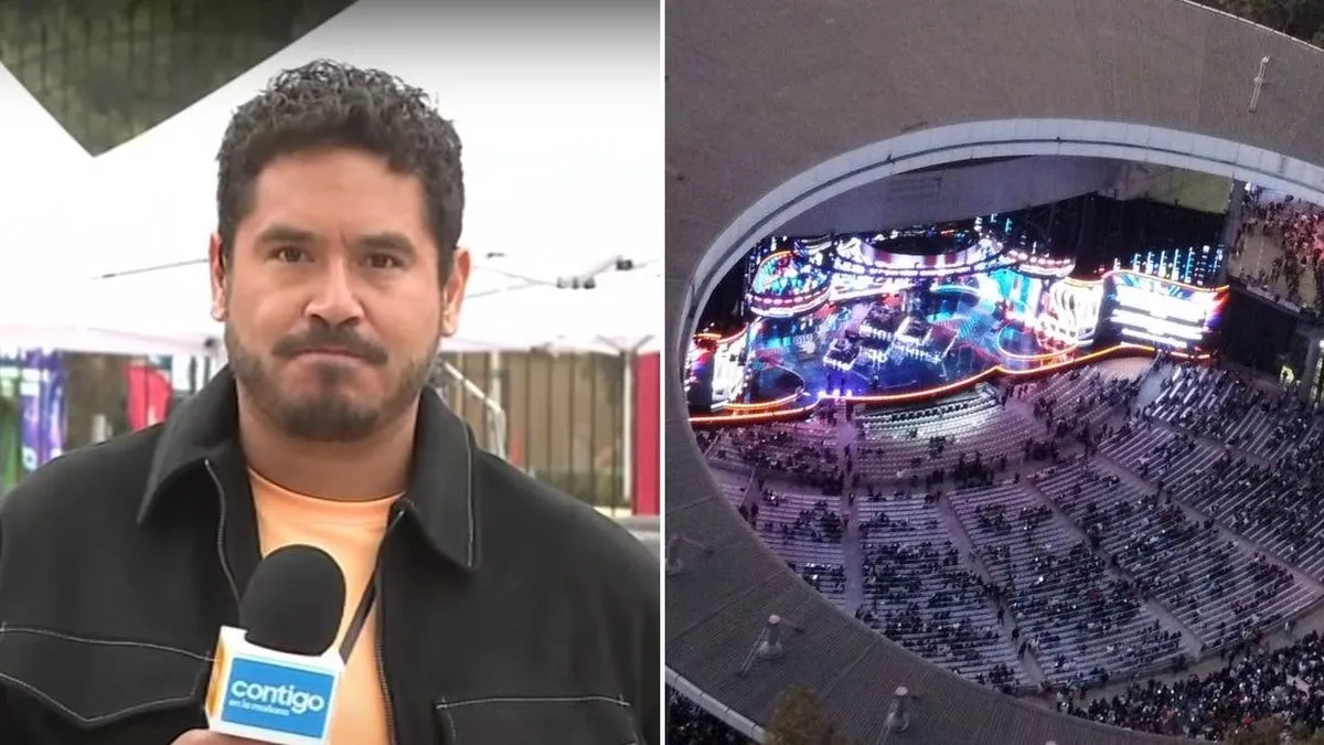 Gino Costa denuncia en vivo la insólita prohibición a la prensa en el Festival de Viña.