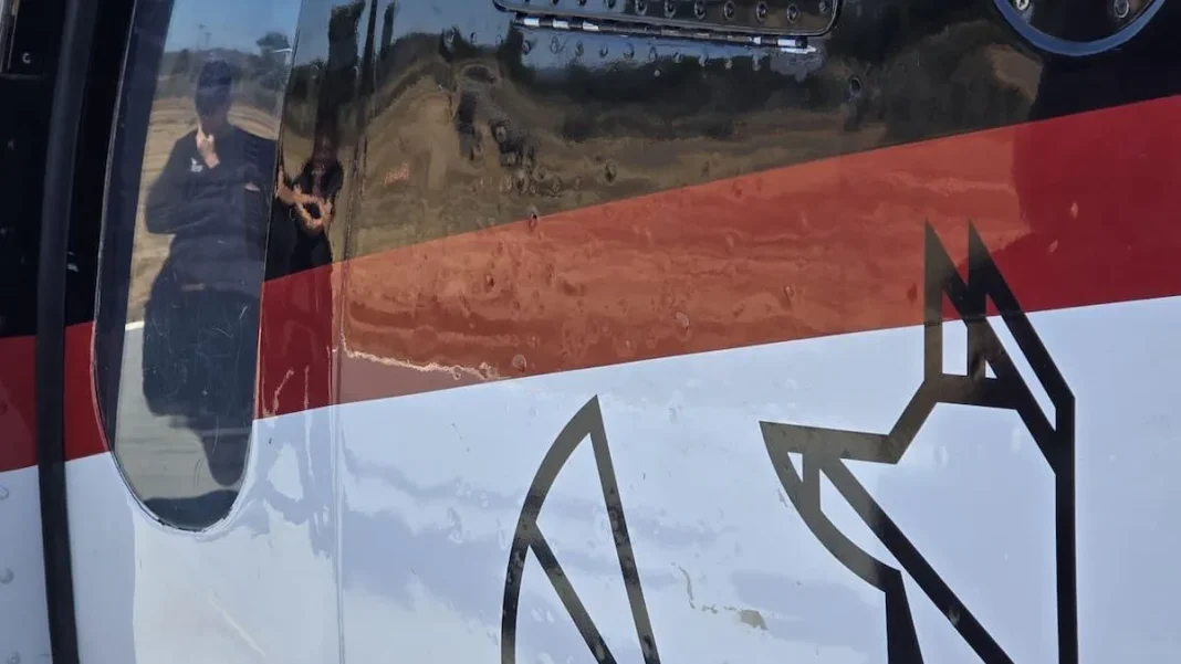 Helicóptero atacado a balazos mientras combatía incendios en Biobío.