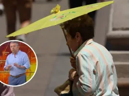 Jaime Leyton advierte sobre golpes de calor y temperaturas superiores a 40° este domingo.