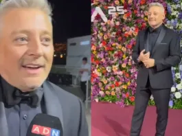 Juan Manuel Astorga en la Gala de Viña