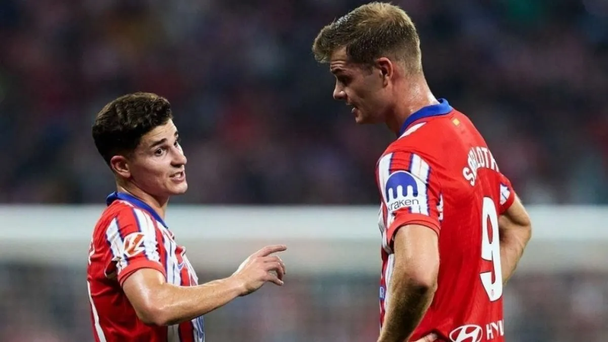 El Atlético Madrid en el centro de la polémica por las quejas sobre Julián Álvarez.