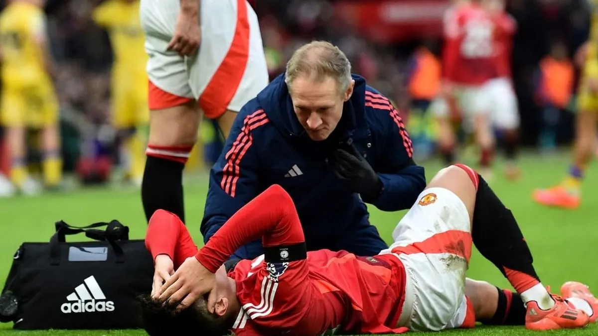 El Manchester United apoya a Lisandro Martínez: "Volverás más fuerte".