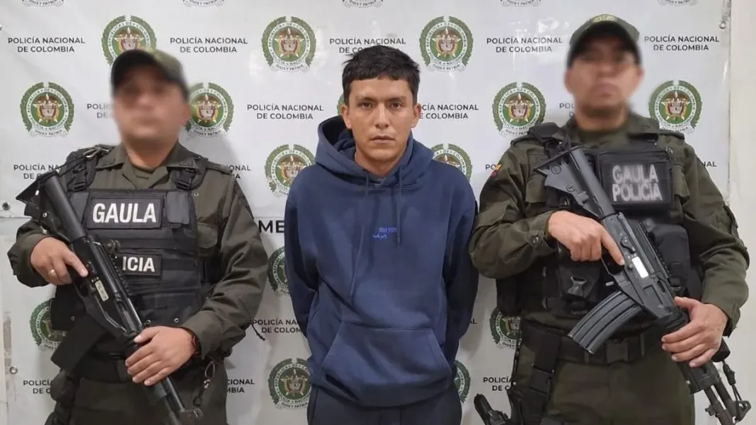 Capturan al 'Gocho' por su implicación en el asesinato del exmilitar Ronald Ojeda.