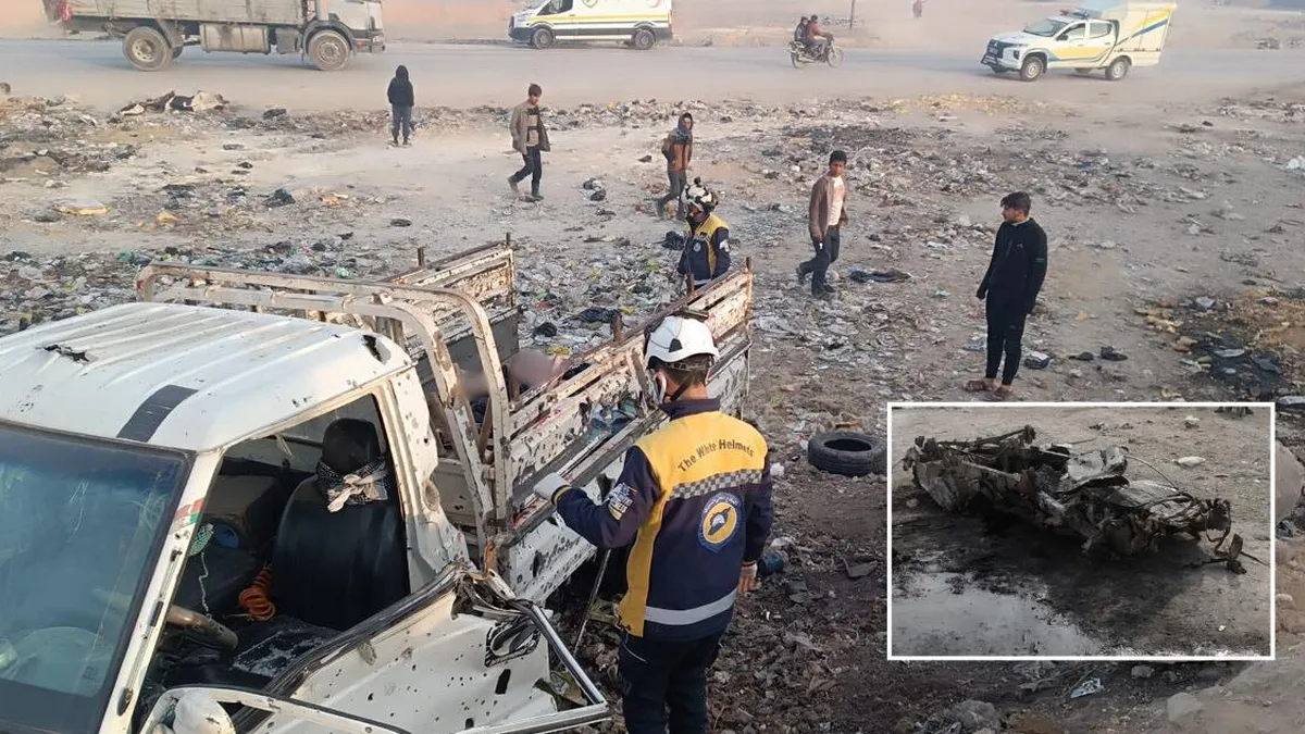 Atentado en Siria: más de 20 muertos tras explosión de coche bomba.