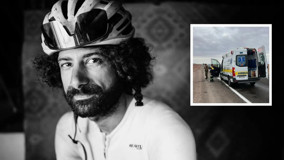 Ciclista indio muere en Ruta 5 Norte mientras intentaba romper récord sudamericano.
