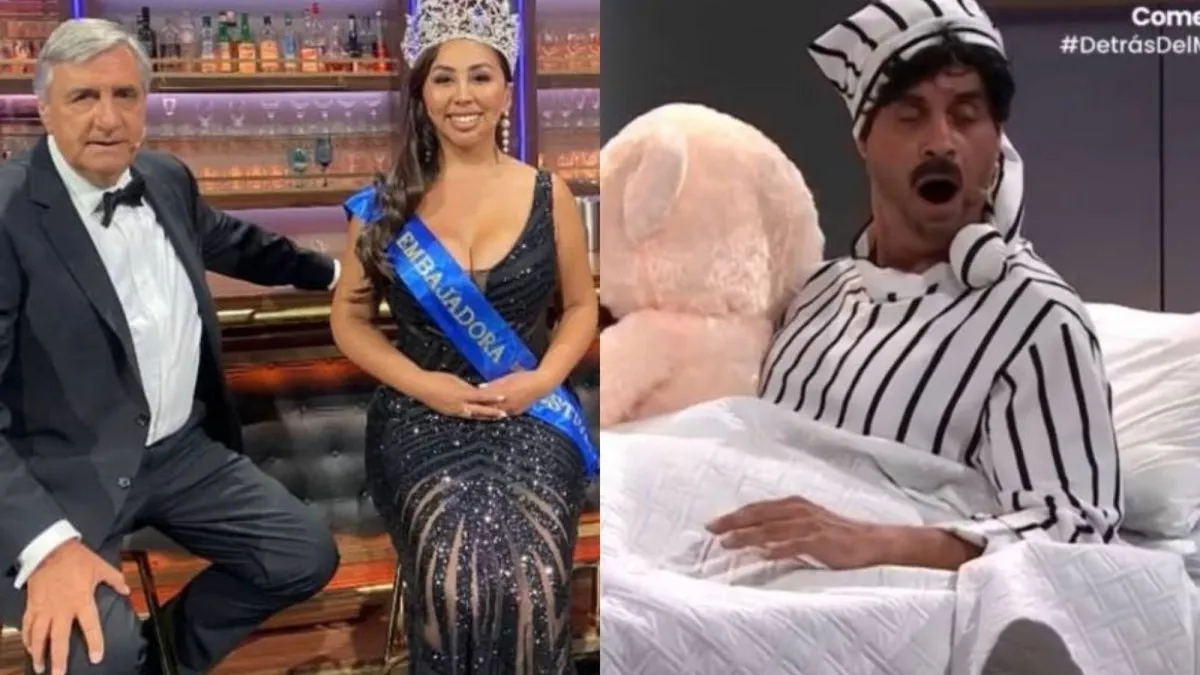 Naya Fácil brilla en su gala en "Detrás del muro": ¡un diputado en la alfombra roja!