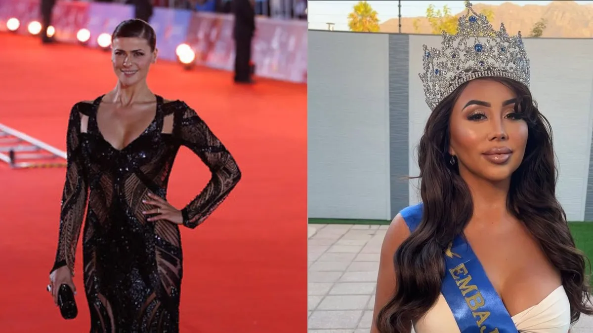 Tonka Tomicic elogia la valentía de Naya Fácil al ofrecerle uno de sus vestidos. Tonka Tomicic elogia la valentía de Naya Fácil al ofrecerle uno de sus vestidos.