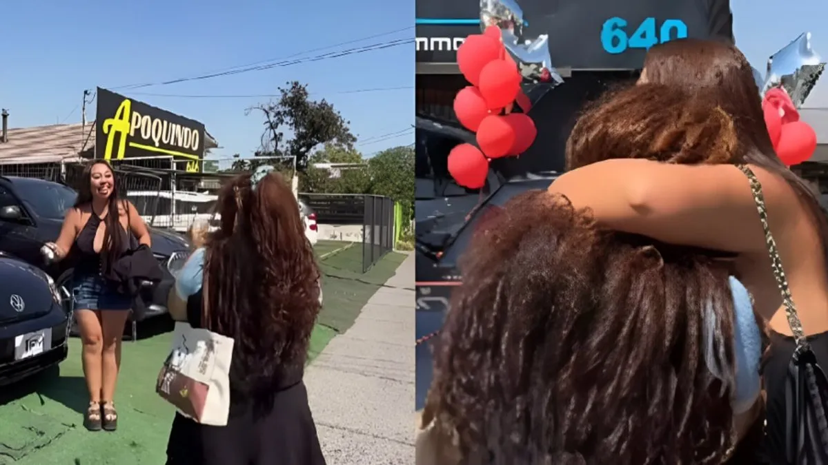 Naya Fácil sorprende a su hermana con un increíble regalo de cumpleaños.
