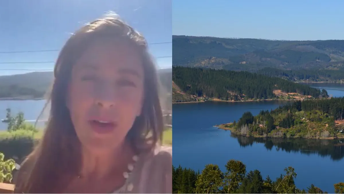 Patricia López denuncia su expulsión de la playa en Lago Vichuquén: "Se mira