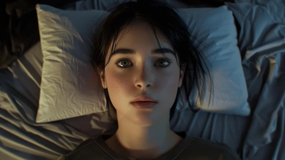 Explora las razones detrás de la pérdida de sueño al acostarse en la cama.