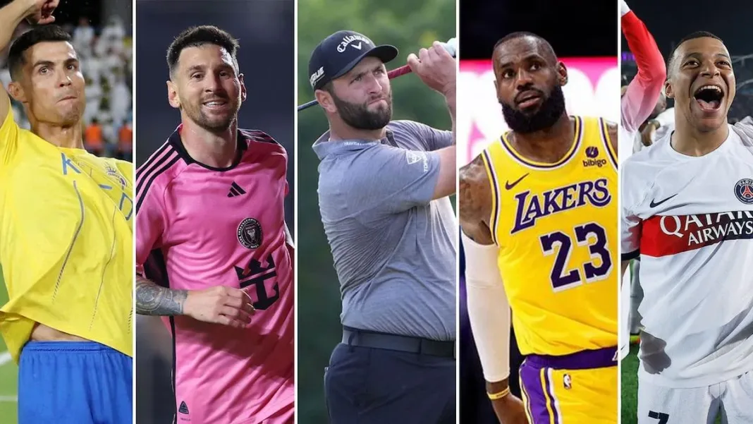 Ranking 2025: Los 10 deportistas mejor pagados. ¿Dónde está Messi?