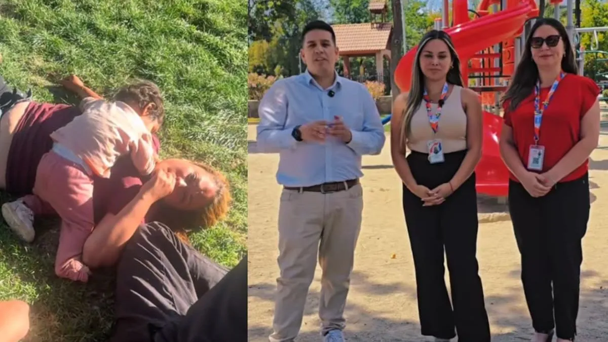 Indignación por el estado de un lactante mientras sus padres dormían ebrios.