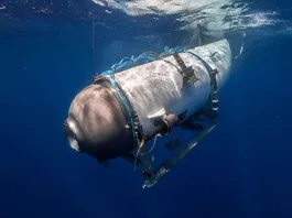 Audio revela la implosión del submarino Titán en su misión al Titanic en 2023.