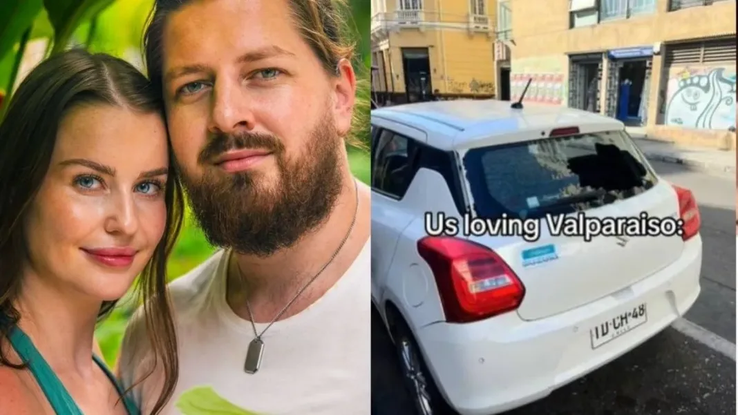 Turistas noruegos en Valparaíso: un robo en 5 minutos los deja sin palabras.