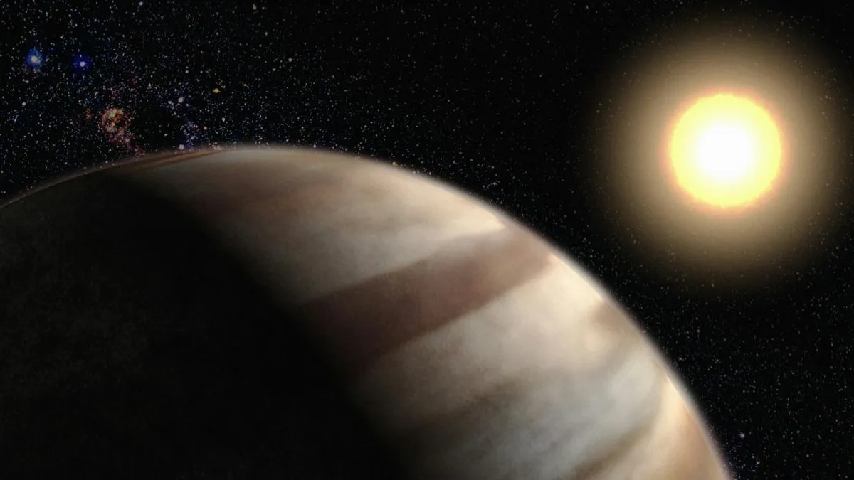 Vientos de hierro y titanio en un exoplaneta: un hallazgo de ciencia ficción.