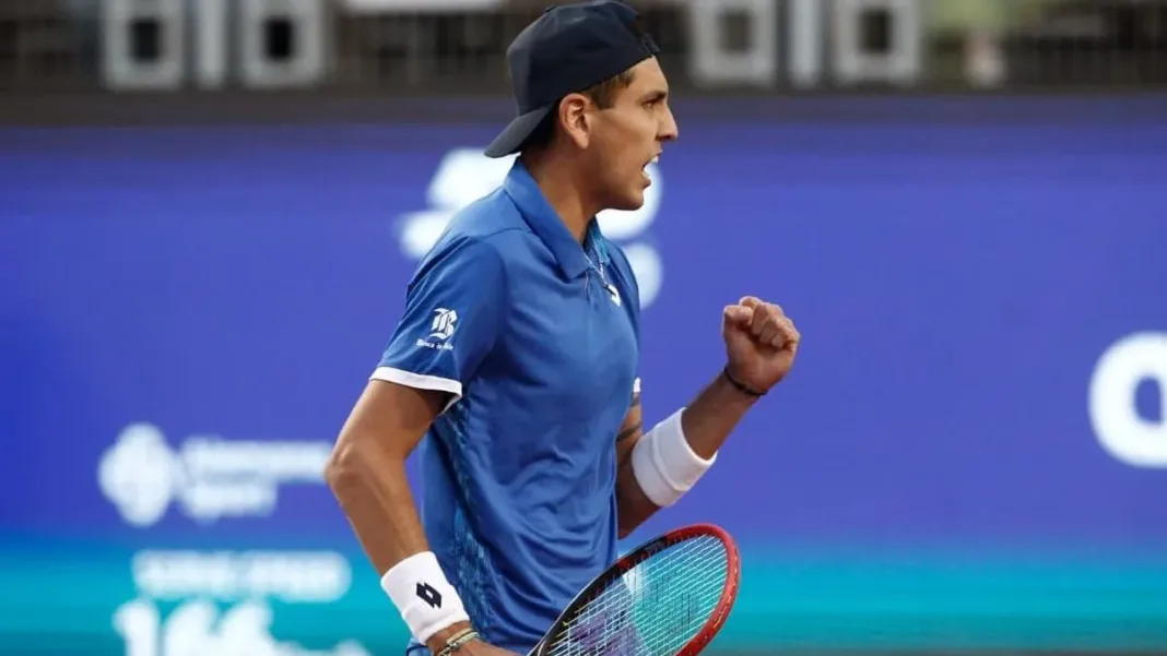 Alejandro Tabilo se prepara para enfrentar a sus posibles rivales en Indian Wells.