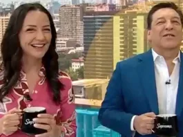 Andrea Arístegui enfrenta un divertido impasse en pleno matinal de Chilevisión.