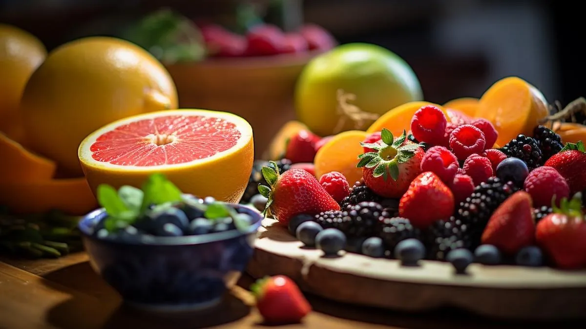 Tres frutas esenciales para una dieta saludable y nutritiva diaria.