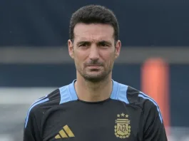 Lionel Scaloni y su familia enfrentan el fuerte temporal en Pujato.