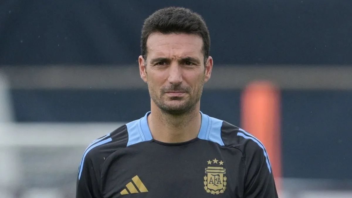 Lionel Scaloni y su familia enfrentan el fuerte temporal en Pujato.