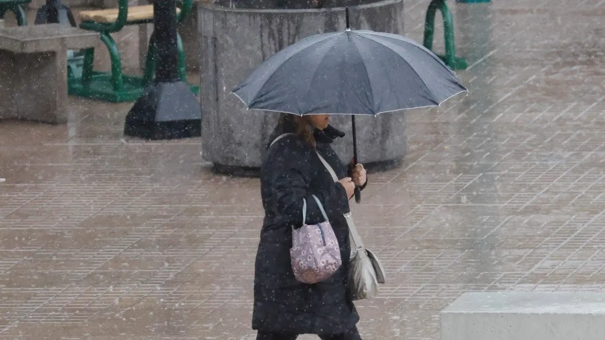 Pronóstico de lluvia este jueves: Zonas afectadas por las precipitaciones.