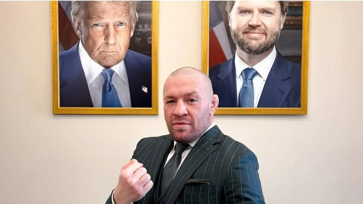 Conor McGregor inicia su campaña presidencial: "¡Salvemos Irlanda juntos!"