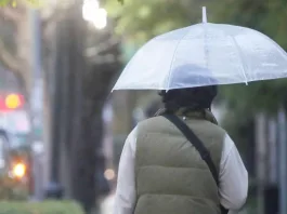 Pronóstico de lluvia este miércoles: zonas afectadas por precipitaciones.