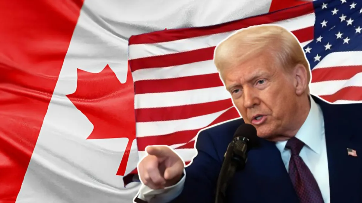 Trump amenaza con aranceles del 50% a Canadá si no acepta la anexión a EE.UU.
