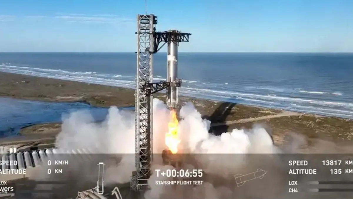 Musk revela que el cohete Starship despegará hacia Marte en 2026. Musk revela que el cohete Starship despegará hacia Marte en 2026.