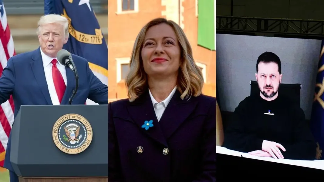Meloni solicita una cumbre urgente entre EE. UU. y Europa tras el conflicto Trump-Zelenski.