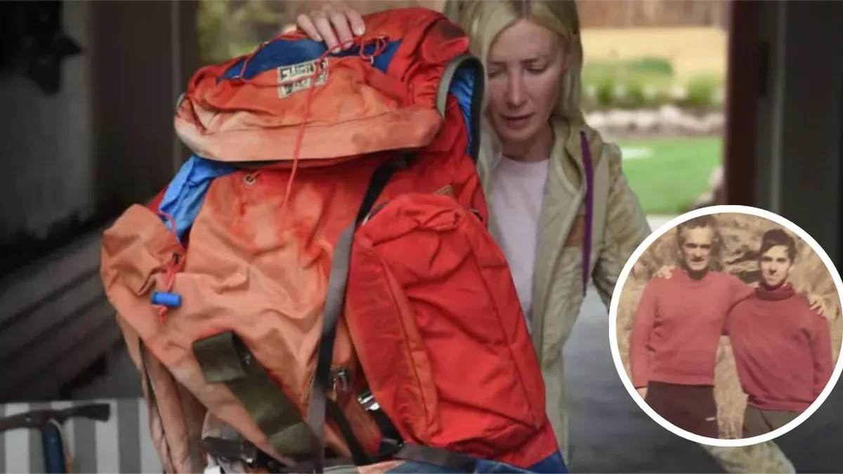 Familia halla mochila de montañista argentino fallecido en el volcán Tupungato. Familia halla mochila de montañista argentino fallecido en el volcán Tupungato.