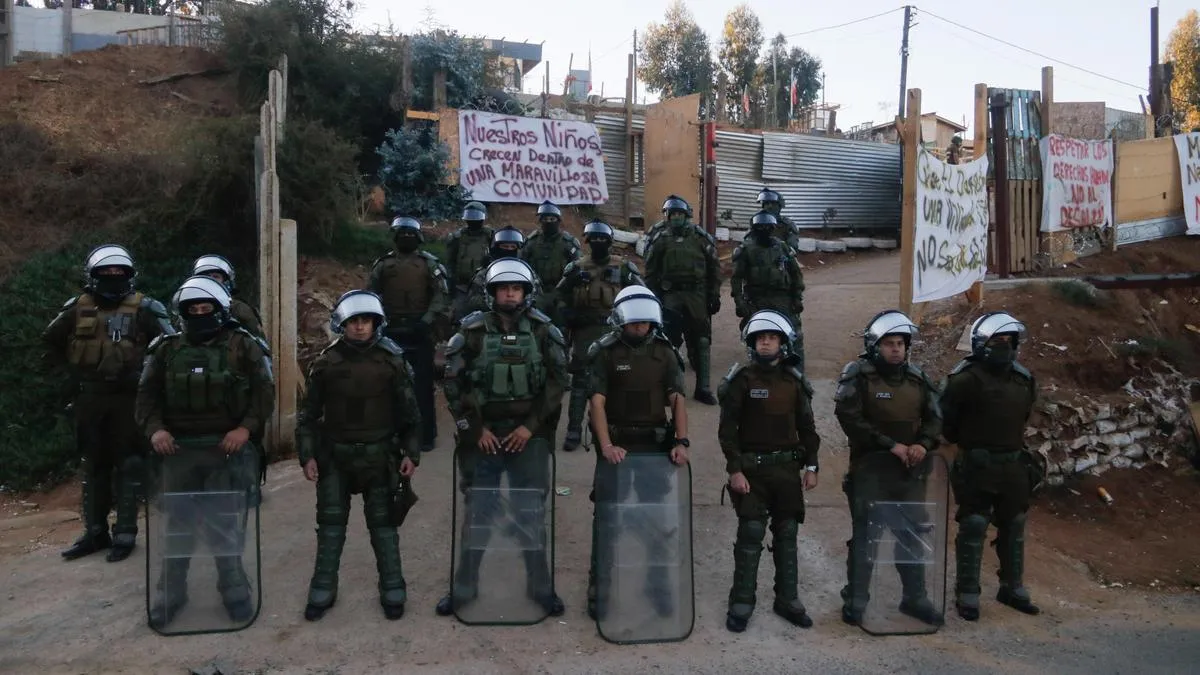 Desalojo en Lajarilla: tensiones y conflictos en Viña del Mar.
