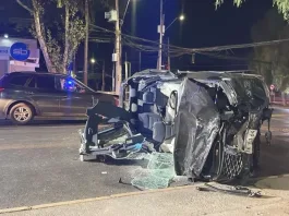 Conductor ebrio causa choque múltiple en Las Condes; una persona herida.
