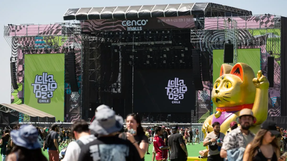 Segundo día de Lollapalooza Chile 2025: artistas y horarios del 22 de marzo.