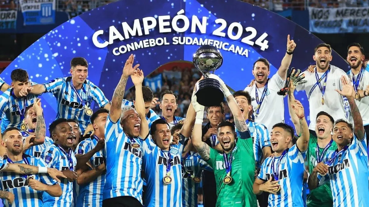 La figura de Racing que brilló en la Sudamericana y Recopa