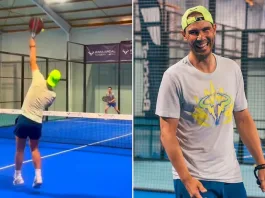 Rafael Nadal sorprende en el pádel tras su retiro: "¿Quién crees que ganó?"