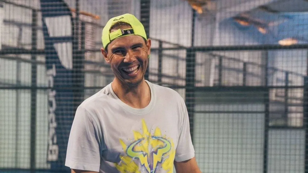 Rafael Nadal brilla en una nueva disciplina