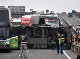 Último mensaje del chofer fallecido en choque múltiple en Ruta 5 Norte.
