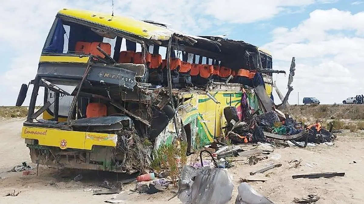 Dos chilenos entre las víctimas de un trágico accidente de tránsito en Bolivia.
