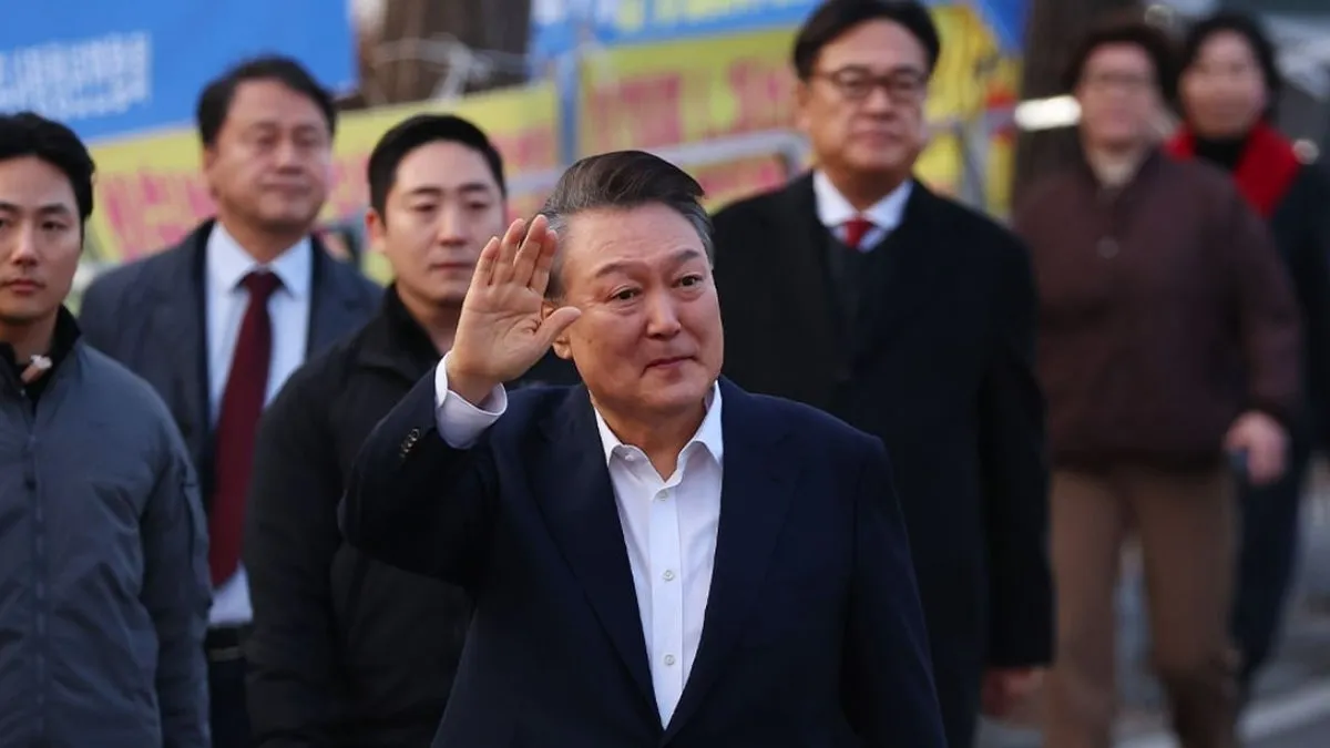 El presidente de Corea del Sur