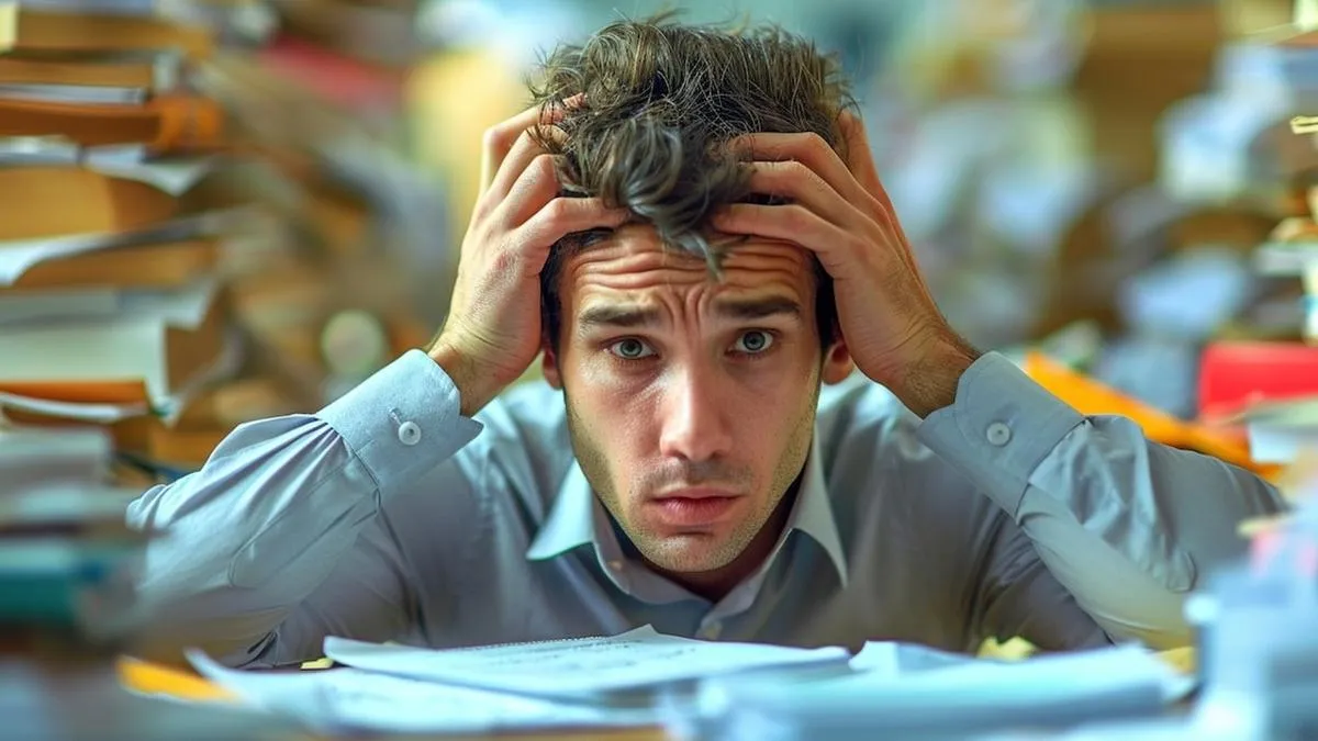 El trabajo excesivo puede afectar tu salud física y mental. ¡Cuida de ti!