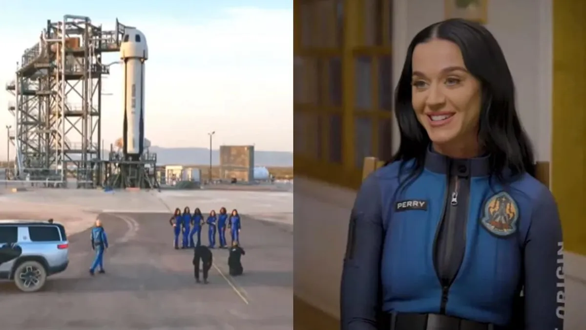 Katy Perry se une a la primera tripulación de mujeres en el espacio. ¡Sigue el lanzamiento!